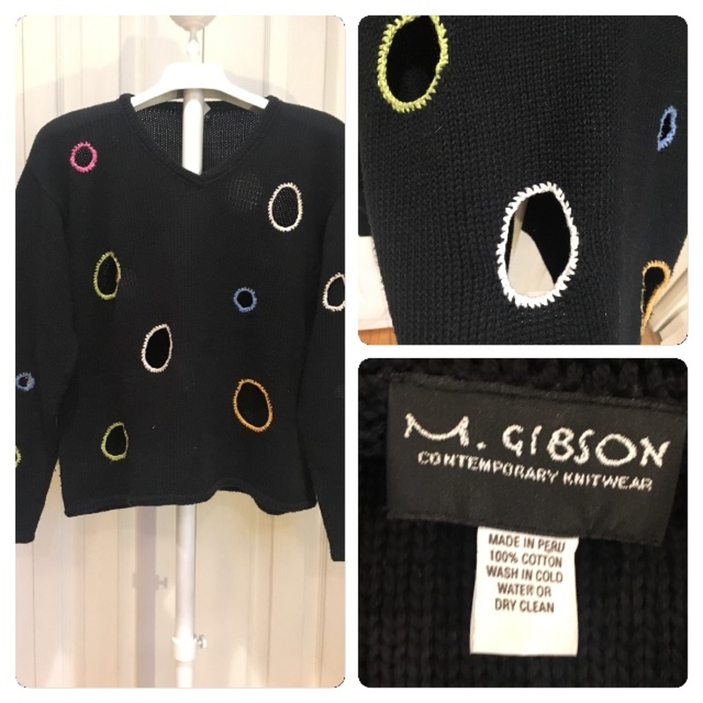 Vintage Peek A Boo sweater - Picture 2 of 4